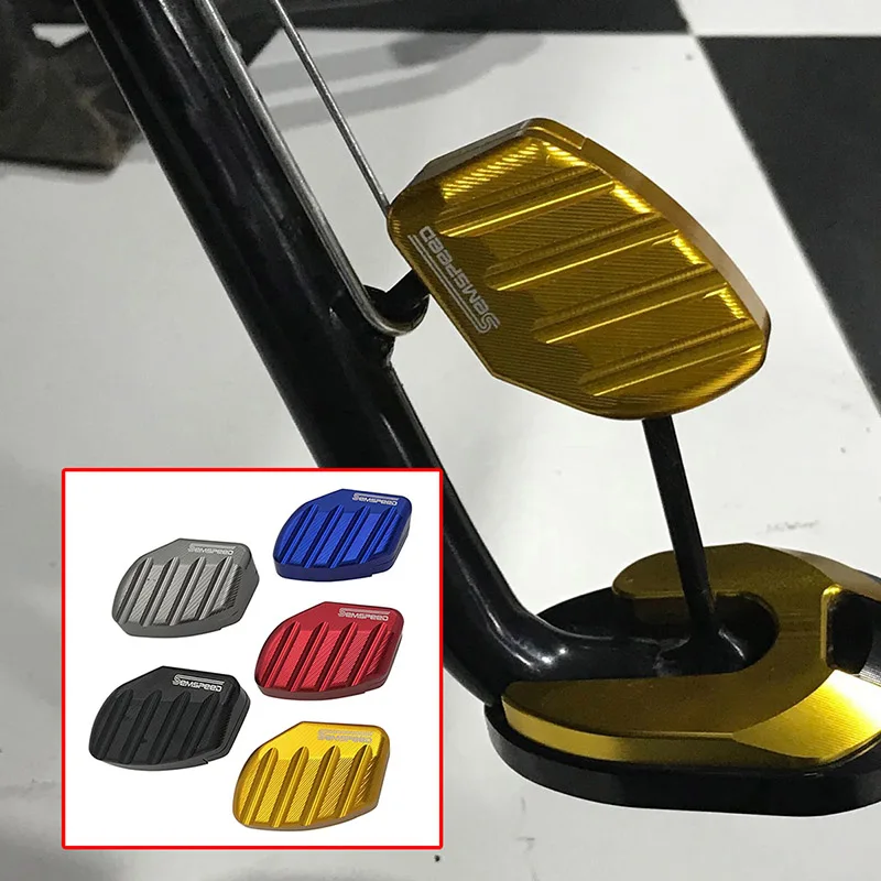 SEMSPEED Мотоцикл с ЧПУ плоская ножная боковая подставка расширение подножка