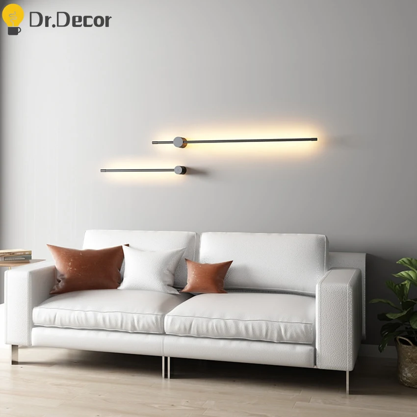 

Modern E27 Wall Lamps Nordic Background Dimmable Wall Light Bedroom Bedside Lamp Kitchen Home Decor Wall Sconce Light Fixtures