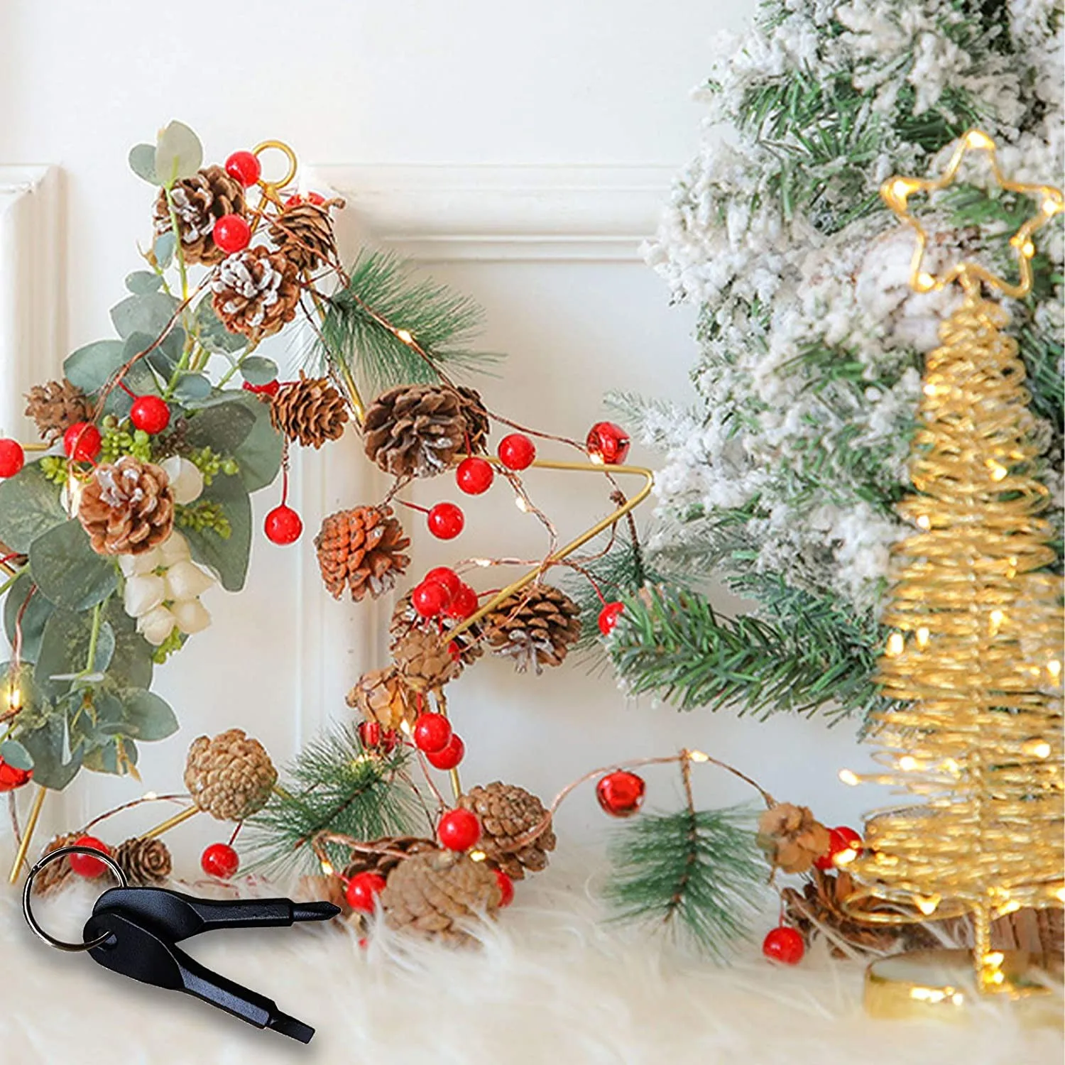 Under 2PCS Portable Phillips Slotted Screwdriver Key Ring Keyring Hike Outdoor Multi Mini Pocket Repair Tool Gadget Under 2PCS Portable Phillips Slotted Screwdriver Key Ring Keyring Hike Outdoor Multi Mini Pocket Repair Tool Gadget