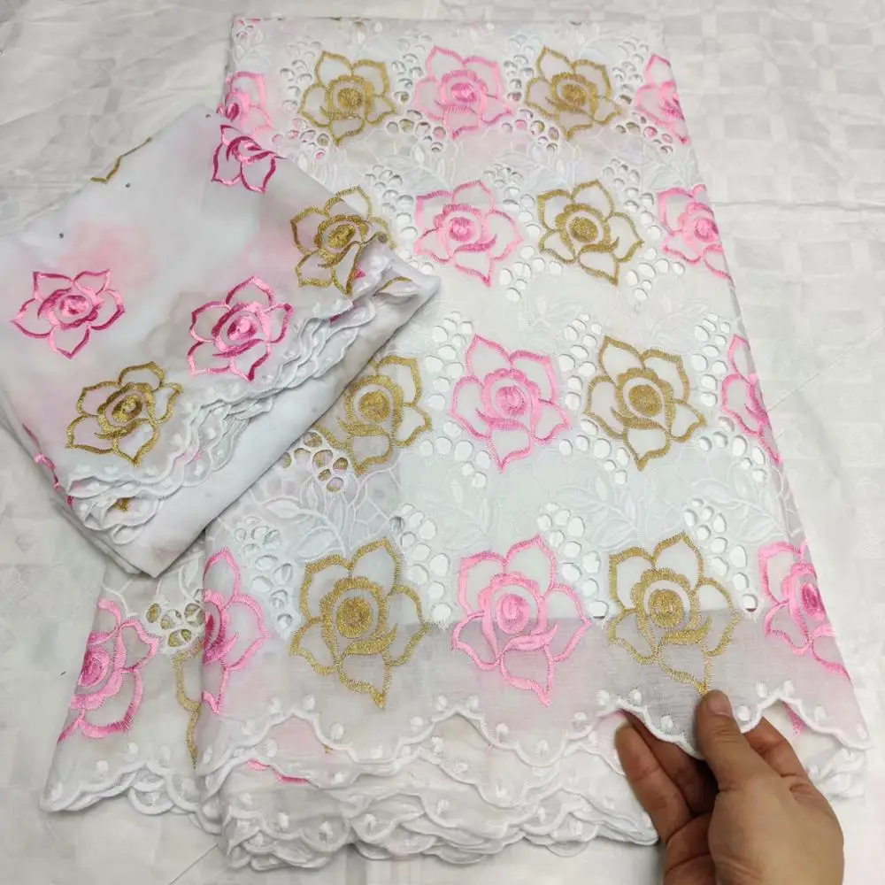 Швейцарские кружева ткань из Дубая вуаль Швейцарии в нигерийском стиле кружевная ткань с вышивкой кружевная ткань dentelle 7 ярдов/лот