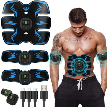 

EMS Abdominal Muscle Stimulator ABS Body Fitness Slimming Massage Electric Weight Loss Belt Anti Cellulite Massager Unisex