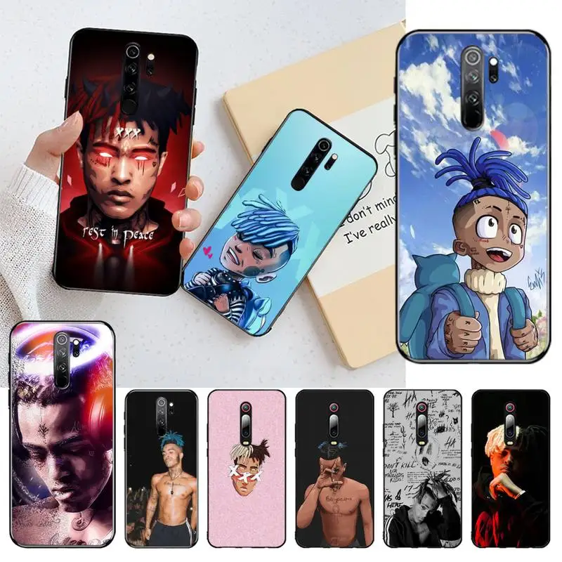 

Cartoon XXXTentacion Phone Case for Redmi 9A 8A 7 6 6A Note 9 8 8T Pro Max Redmi 9 K20 K30 Pro