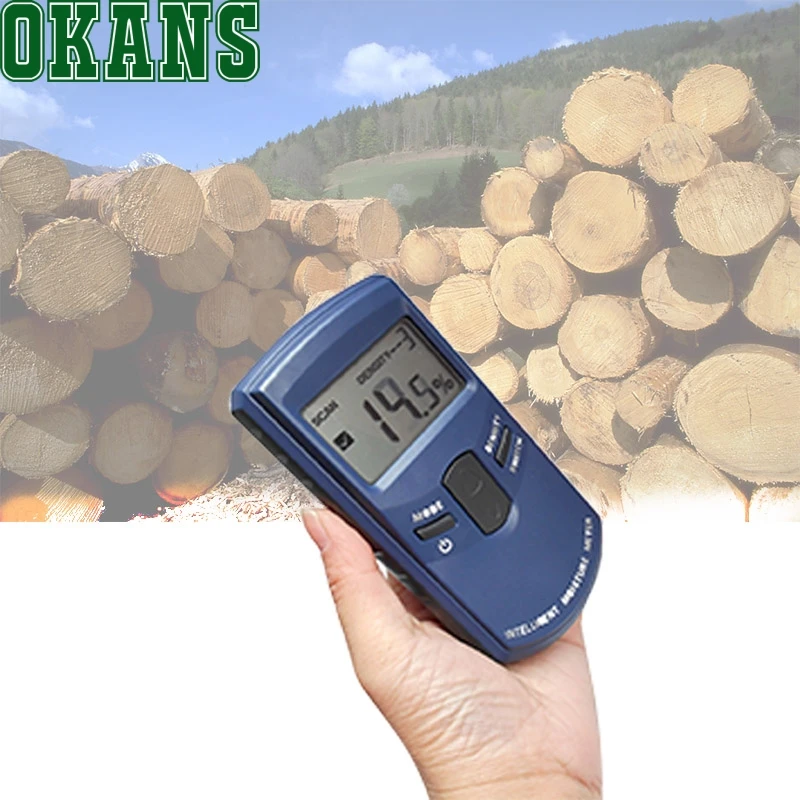 

Digital Inductive Wood Tree Timber Moisture Meter Tester MD918