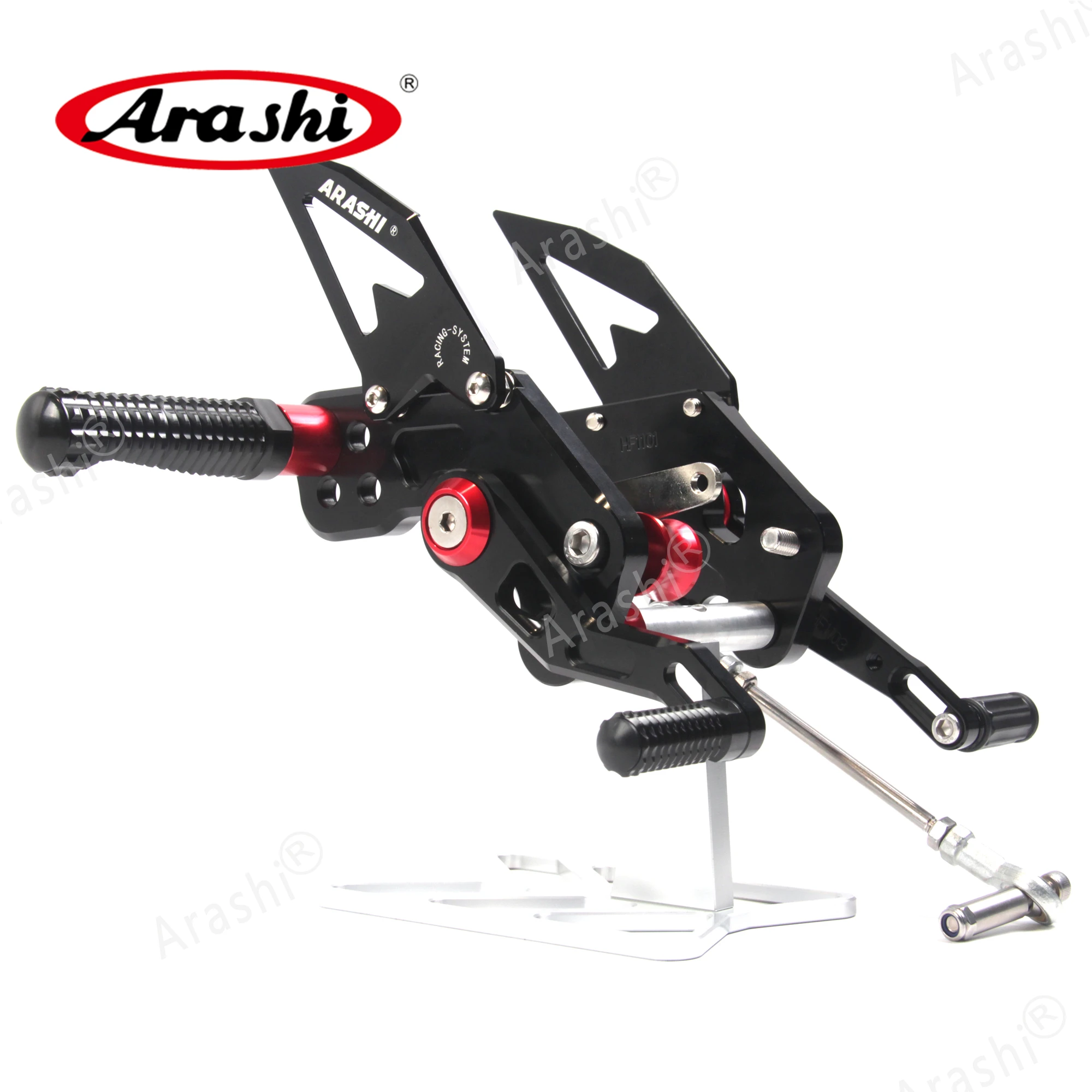 Arashi Z 125 Pro CNC регулируемый задний Набор для KAWASAKI Z125 Z125-Pro подножки задние алюминиевые мотоциклетные