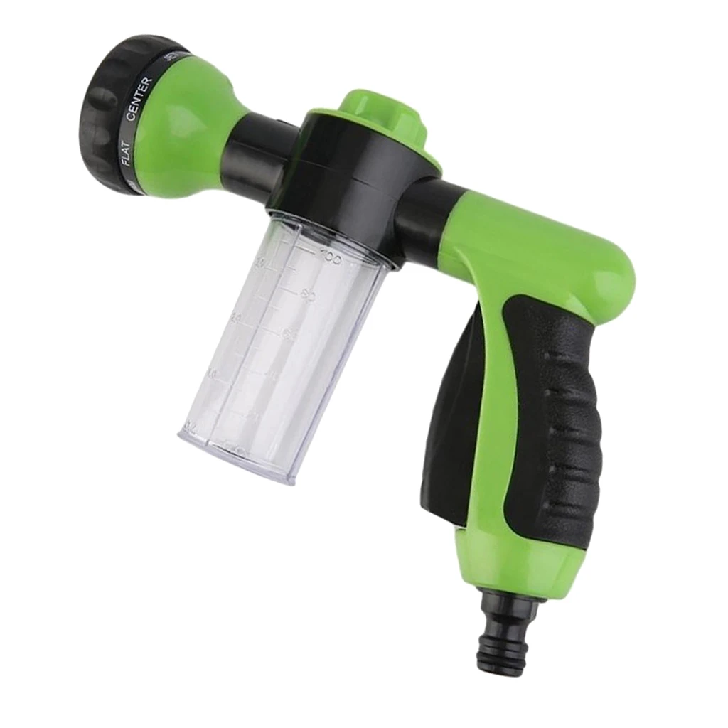 Multifunctional High Pressure Foam Water Sprayer 8 Pattern Watering