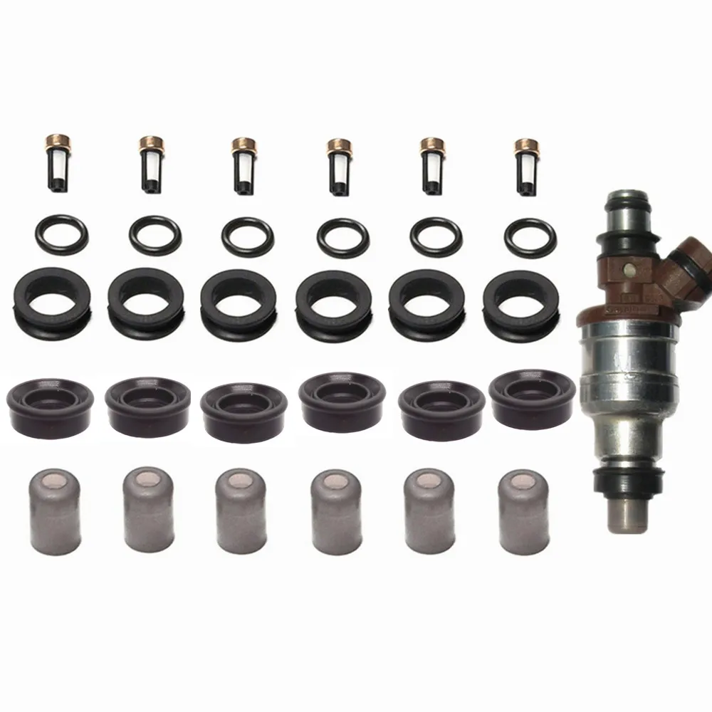 6 наборов флейта для Toyota 4runner Pickup T100 3 0 #23250 65020 (флейта)|Топливный инжектор| |