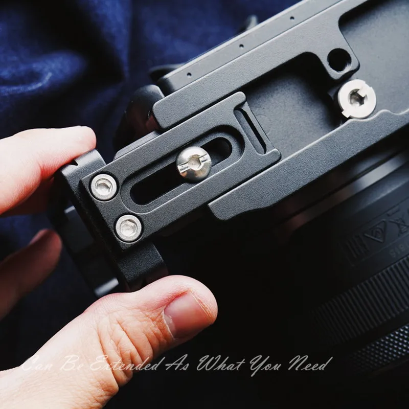 Suporte de Aperto de Mão para Canon Feito à Mão Liberação Rápida Placa Madeira Eos r6 l - Image 6