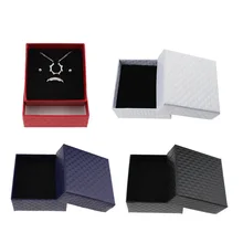 Модная коробка для хранения браслетов однотонная простая Подарочная