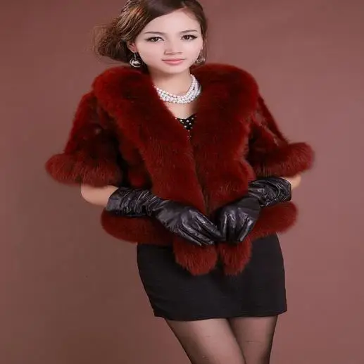 Fluffy Winter Women's Faux Fur Jacket Artificial Fur Overcoat Fluffy Coat Femme Plus Size Fluffy Fake Fur Outwear Z214