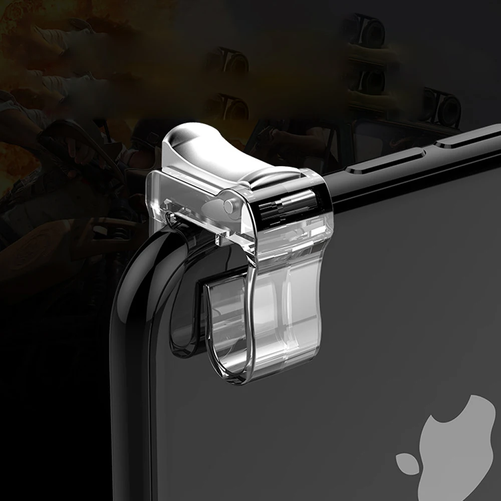 Hot Sale Mobile L1 R1 Phone Metal Gamepad Trigger Fire Button Aim Key l1r1 Shooter for iPhone Samsung Huawei Xiaomi