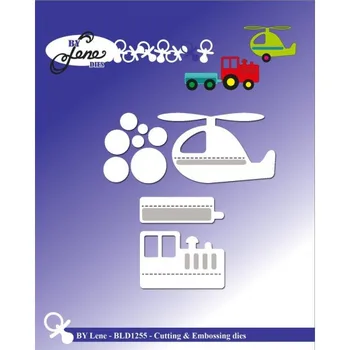 

Metal cutting dies Helicoptere cut die mold decoration Scrapbook paper craft knife mould blade punch stencils die