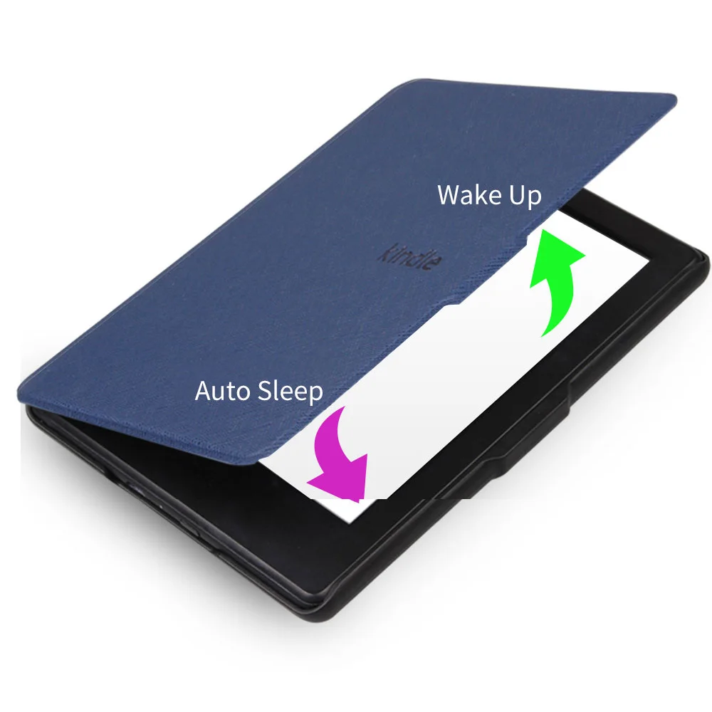 Capa Protetora de Couro para Kindle Geração Capa Ultra Fina Inteligente Geração 2023 com Wake Dormir Automático - Imagem 3