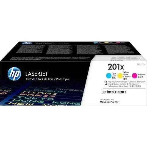 Toner cartridge for HP 201x cf253xm laser machines (3-pack) increased capacity | Компьютеры и офис