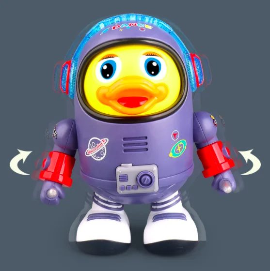 Dancing Toy Space Duck Kids Music Toys Duck Light Singing For Kids 2 3 4 6 years Musical Instrument Plaything Electric Funny Toy 4