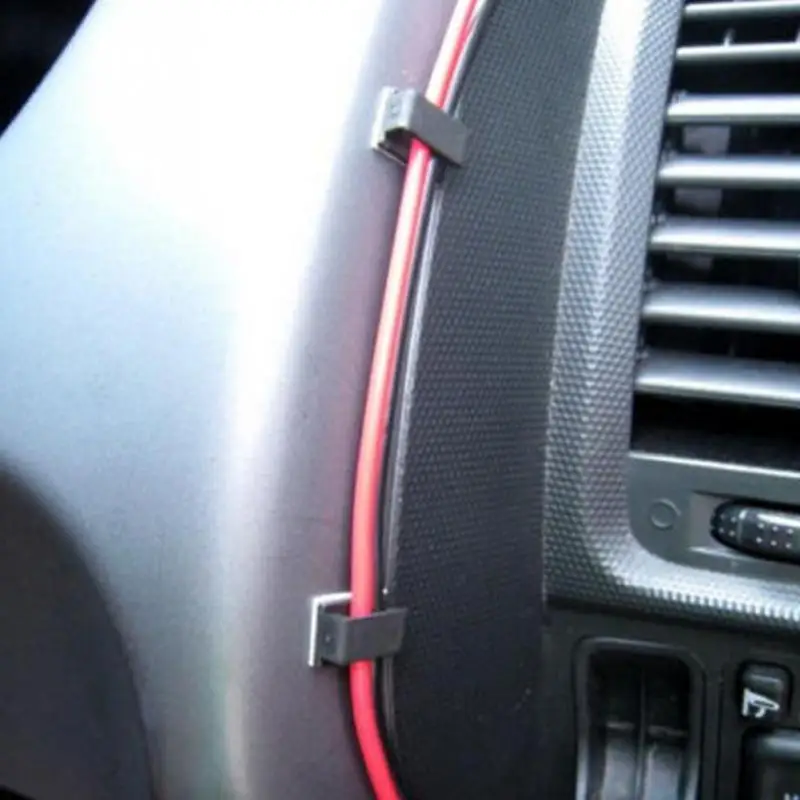 Авто шнур фиксированные зажимы кабель провода для mazda 2 honda civic jeep wrangler jk skoda fabia suzuki vitara