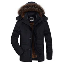 Новинка, хлопковая зимняя куртка с капюшоном, мужская, теплая, 6XL, длинная парка, куртки с капюшоном, мужские пальто, повседневные, с мехом, пуховики, мужские, s MP012
