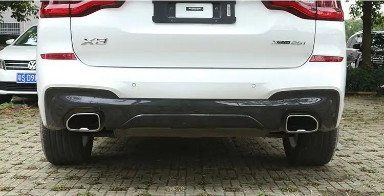 Задний спойлер для BMW X3 2019 2020 G01 задний из АБС пластика диффузор переднего