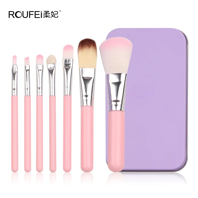 

Manufacturers Direct Selling Cat Iron Box Makeup Brush Set New Style 7 Makeup Brush Sets Pink Eyeshadow Brush Currently Availabl