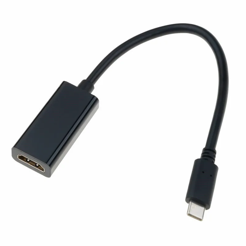 USB C к HDMI адаптер 4K 60Hz Тип C 3,1 штекер к HDMI Женский кабель адаптер конвертер