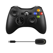Xbox 360 Wireless Controller with Receiver, Epark 2.4 GHz Wireless Controller for Xbox 360, Dual-Vibration, Ergonomically