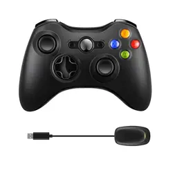 Xbox 360 Wireless Controller with Receiver, Epark 2.4 GHz Wireless Controller for Xbox 360, Dual-Vibration, Ergonomically Xbox 360 Wireless Controller with Receiver, Epark 2.4 GHz Wireless Controller for Xbox 360, Dual-Vibration, Ergonomically