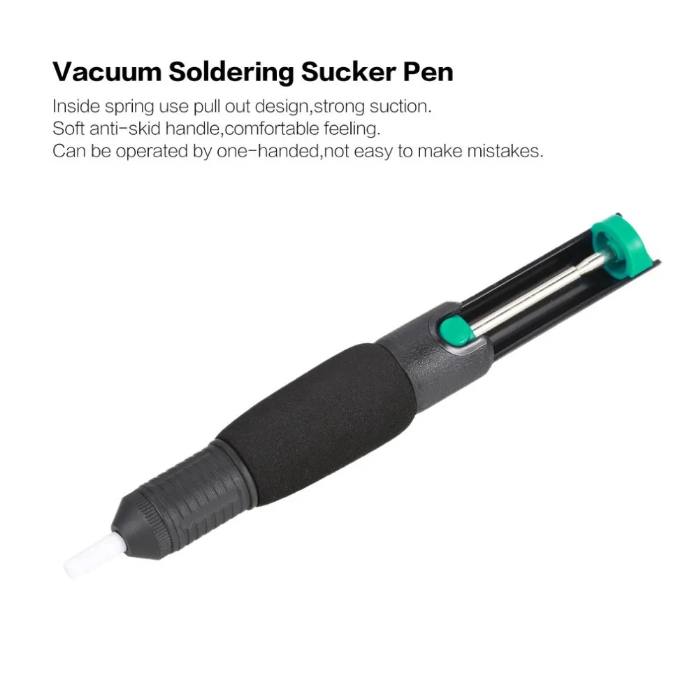 Desoldering Pump Suction Tin Gun Soldering Sucker Pen Removal Vacuum Soldering Iron Desolder Hand Welding Tools