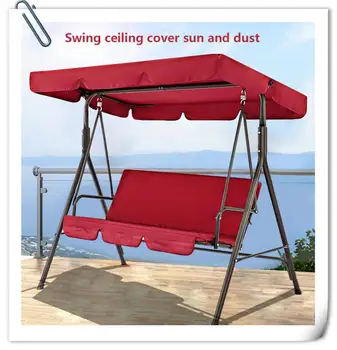 

Garden Supplies Colorful Shade Sails Courtyard Waterproof Ceiling Cover Anti-UV Sunshade Pretty Swing Set Cover Sunscreen Cover