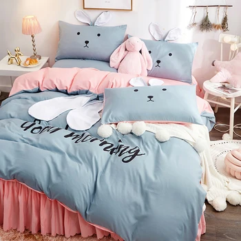 

Bed Apron Cover Bedspread Summer Bed Skirt Summer Ice Silk Bedding Bed Skirt Anti-Slip Women's Dust Cover