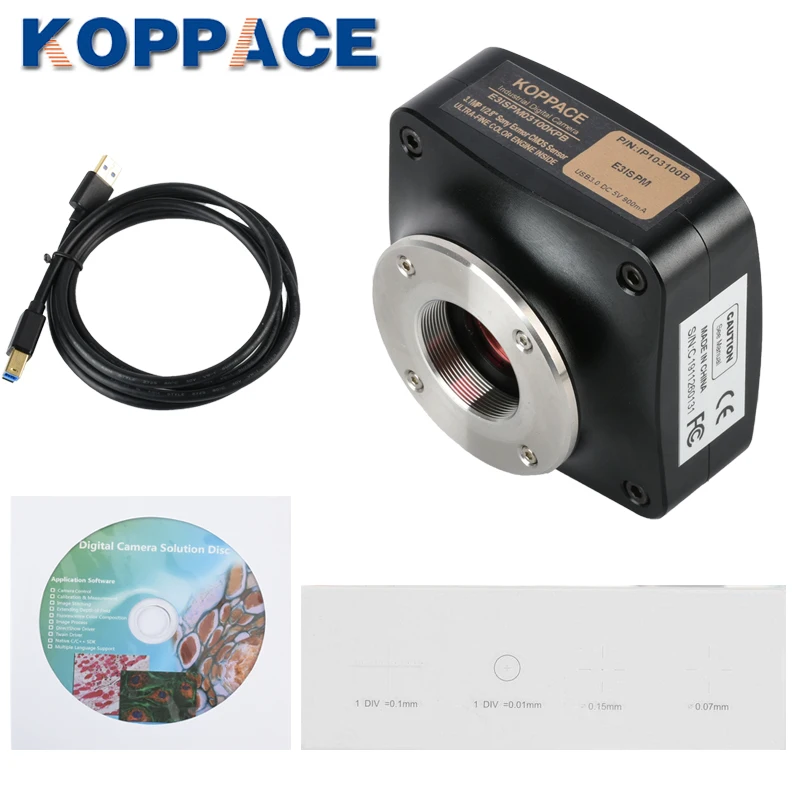  KOPPACE USB3.0 3 million pixelsIndustrial Microscope camera Support Image and videoStereo microscop