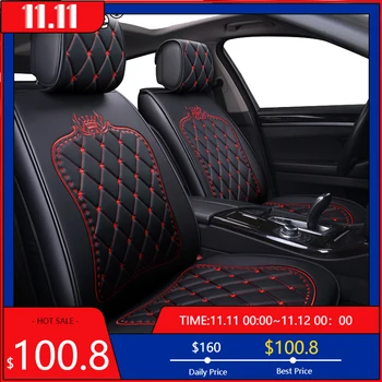 

kokololee pu leather car seat cover For renault kadjar ford ranger mazda 6 gh subaru forester geely car styling car accessories