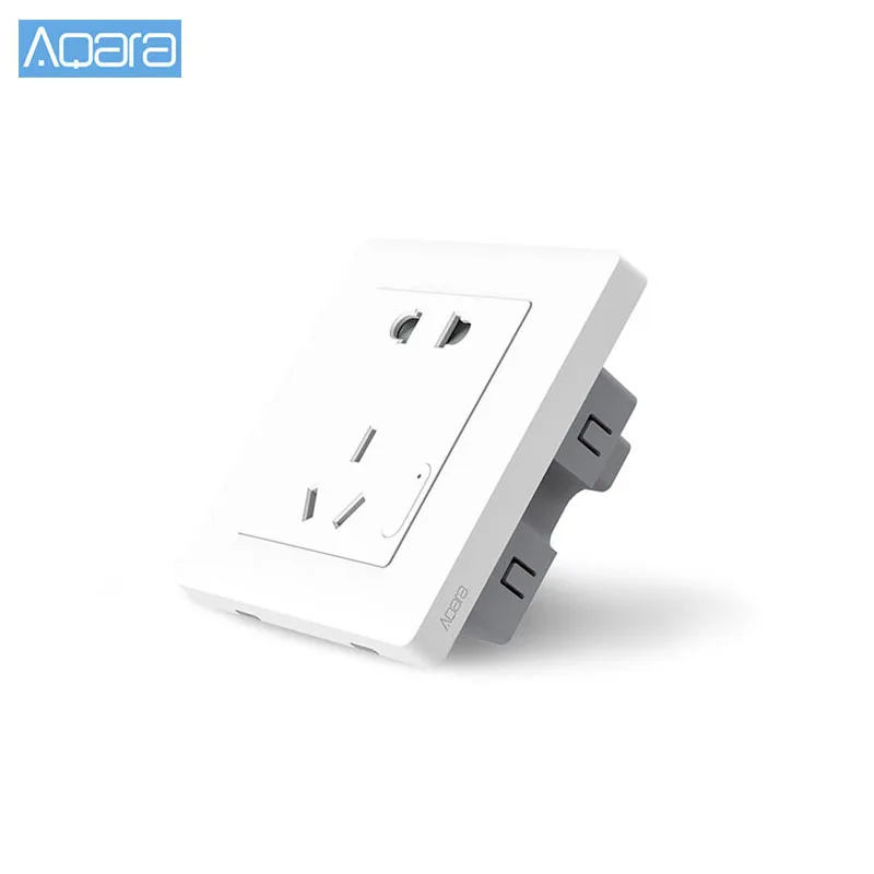 Aqara умный светильник Управление ZiGBee настенный выключатель розетка с помощью