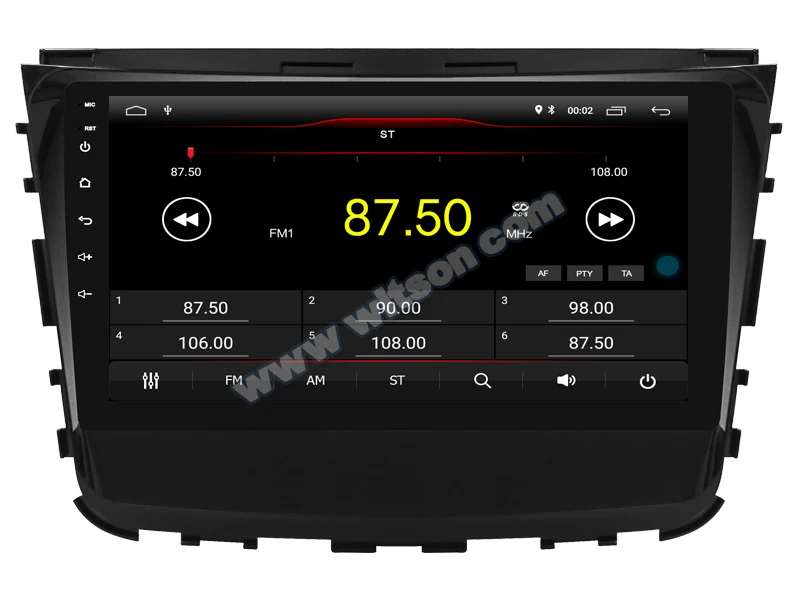Best WITSON 9" FULL HD TOUCH SCREEN Android 9.0 Octa-Core Car GPS Multimedia Navigation For SSANGYONG REXTON 2019 CAR DVD PLAYER 2