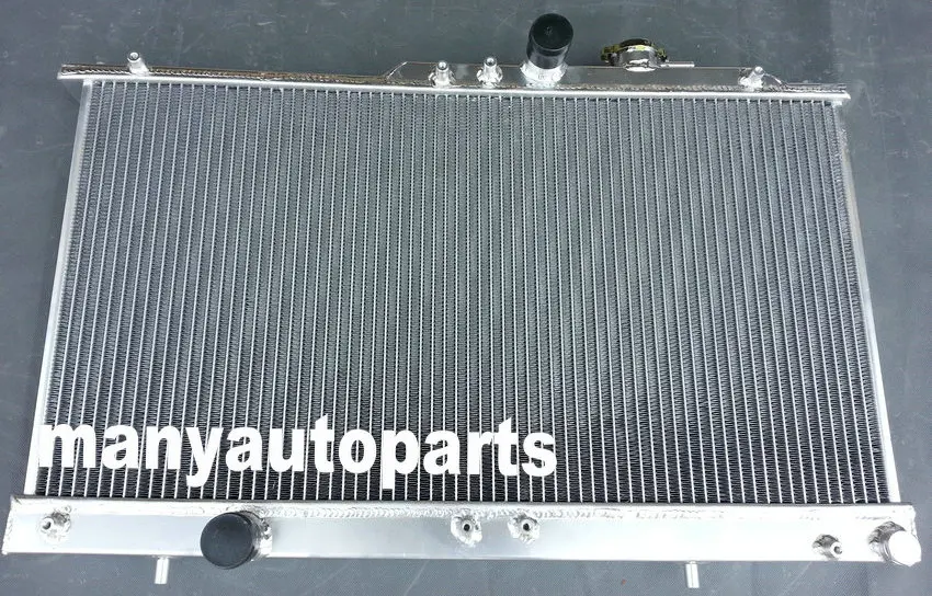 only radiator Алюминиевый радиатор для Mitsubishi Eclipse GT 3.0L V6 2000-2005 01 02 03 04 MT - Цвет: only radiator