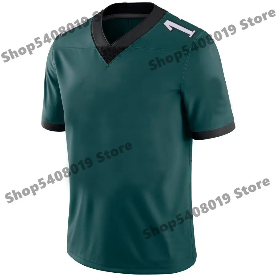 2019 Мужская цветная Джерси Филадельфия Carson Wentz Zach Ertz Brian Dawkins Reggie Cox DeSean Jackson Miles Sanders green Jersey