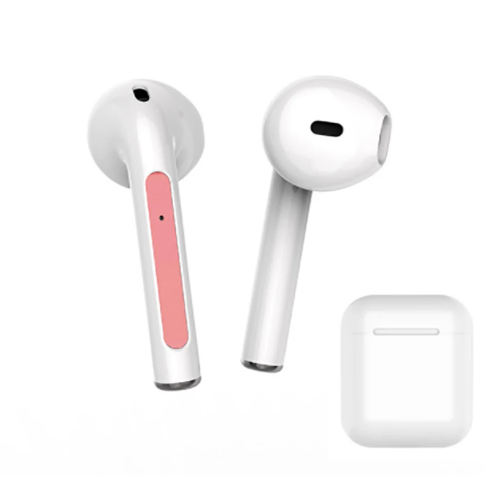 Pink Retail box Y22 Bluetooth наушники 5,0 TWS беспроводные наушники Авто парные стерео спортивные наушники с HD микрофоном умный голос для iPhone Xiaomi телефон - Цвет: Pink Retail box