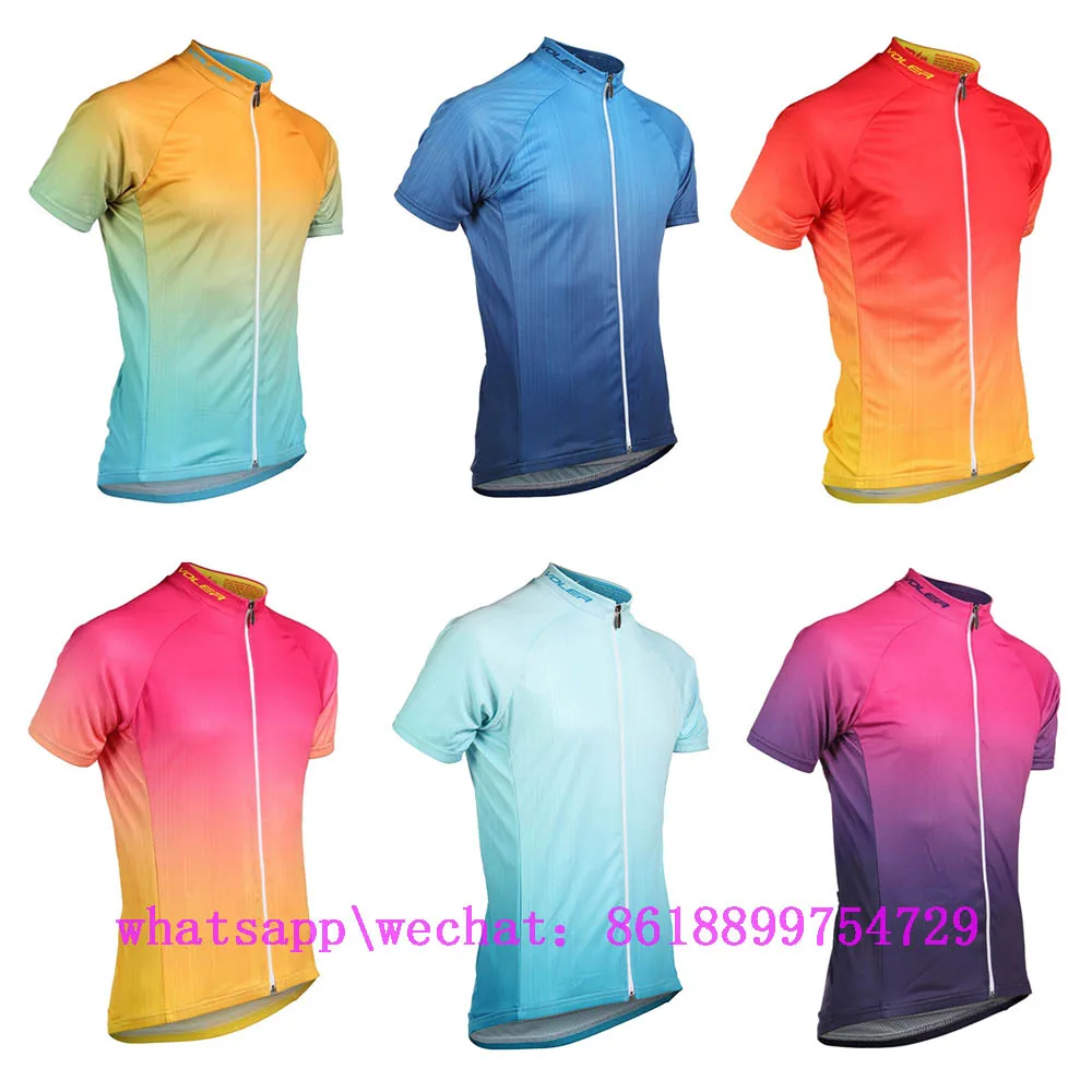 

2019 Cycling Jersey men Bike Jerses road MTB bicycle Short Sleeve jacket Outdoor sportswear maillot Racing top Shirt breathable
