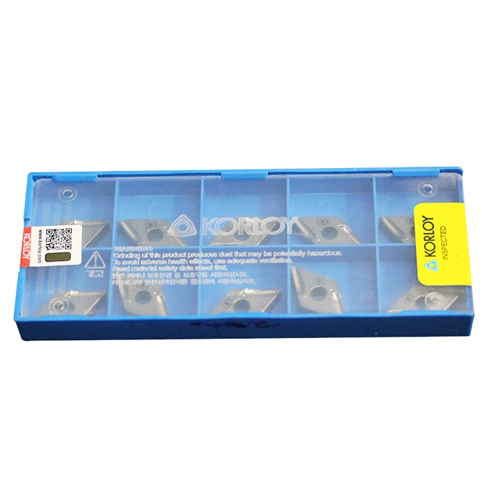 Корея KORLOY DNMG150604-HS PC9030 DNMX50404R-SH X343 ERM16-1.5ISO-U PC9030(10 шт./лот) резец для внутренней обточки вставки