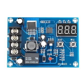 

XH-M603 12-24V Charge Module Storage Lithium Battery Switch Protection Board with Digital LED Display