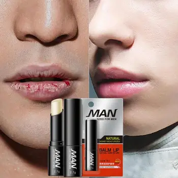 

1Pcs Men's Lip Balm Lip Care Moisturizing Anti-drying Lightening Lip Lines