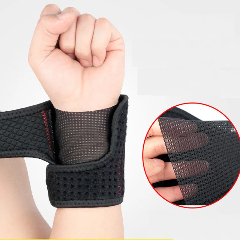 1PCS Wrist Support Gym Weightlifting Training Weight Lifting Gloves Bar Grip Barbell Sport Straps Wraps Wrist Hand Protection