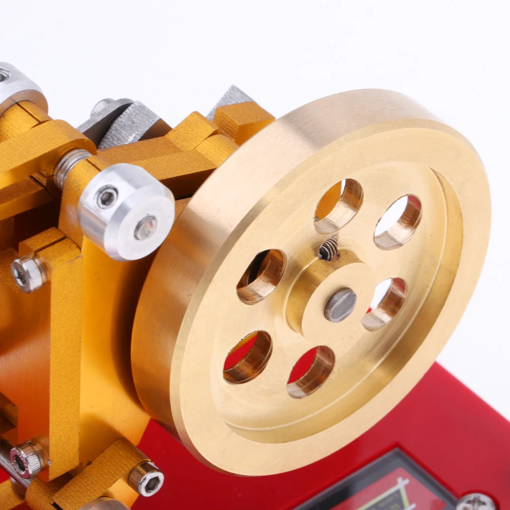 Hot Air Flame Licker Eater Flywheel Stirling Engine Motor Steam Power Generator Model Physical Experiment Collection Toy