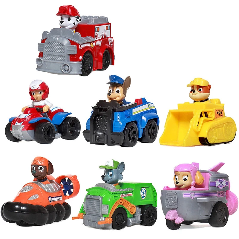 Paw Patrol собака игрушка полный командный центр самолет яхта паром Marshall щебень Чейз Скай Райдер патрула Kainina фигурка лапа игрушка - Цвет: 16