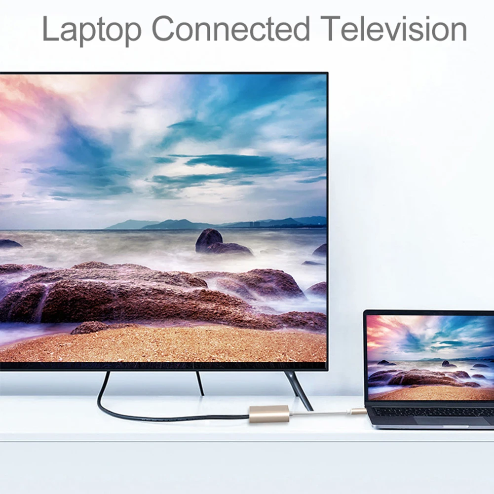 3 в 1 1080P HD type-C к VGA USB 3,0 адаптер конвертер кабель концентратор для MacBook