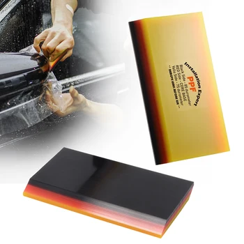 

EHDIS 2IN1 Soft Car Vinyl Wrap Carbon Fiber Film Installing Squeegee Scraper Window Tint Tool Auto Cleaning Tool Sticker Remover