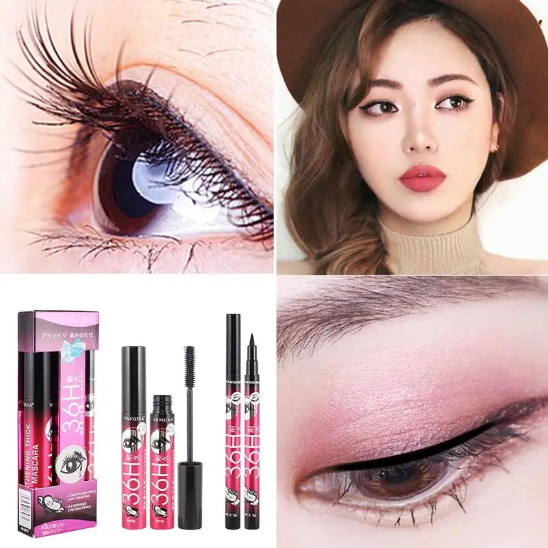New 4D Silk Fiber Lash Waterproof Lashes Curling Thick Lengthening