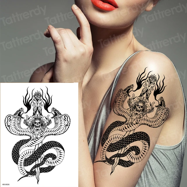 Sketches Tattoo Designs Breast Arm Sleeve Tattoo Women Sexy Back Stickers Body Art 6pcs Lot Flower Snake Leaves Pattern Sexy Temporary Tattoos Aliexpress
