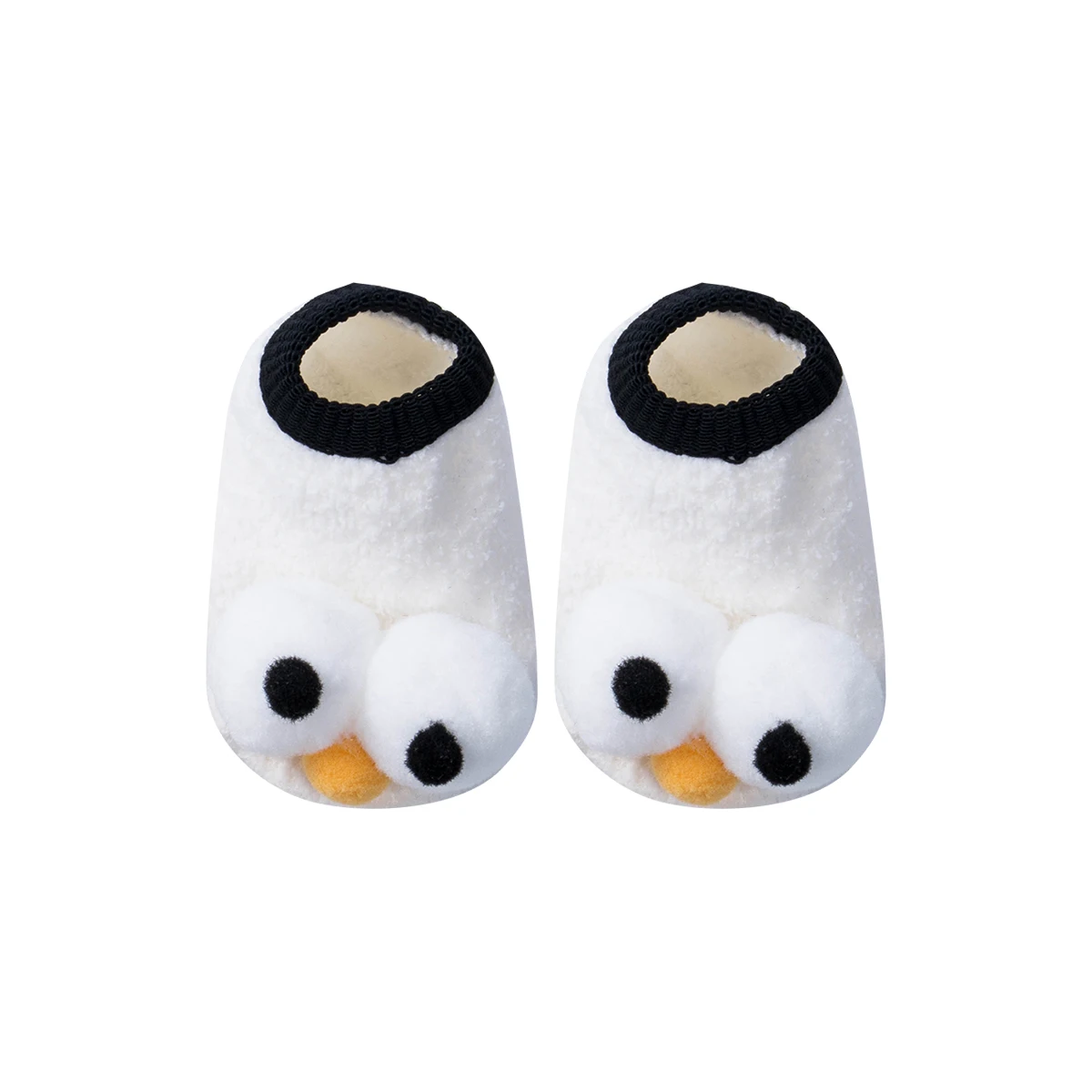 A Мягкие Нескользящие хлопковые носки унисекс с рисунком для новорожденных; Тапочки - Цвет: A