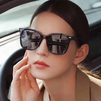 

2020 New Vintage Round Lens Big Frame Sunglasses Reflective Eyewear Street Glasses Retro Women Men Wild Sun Glasses