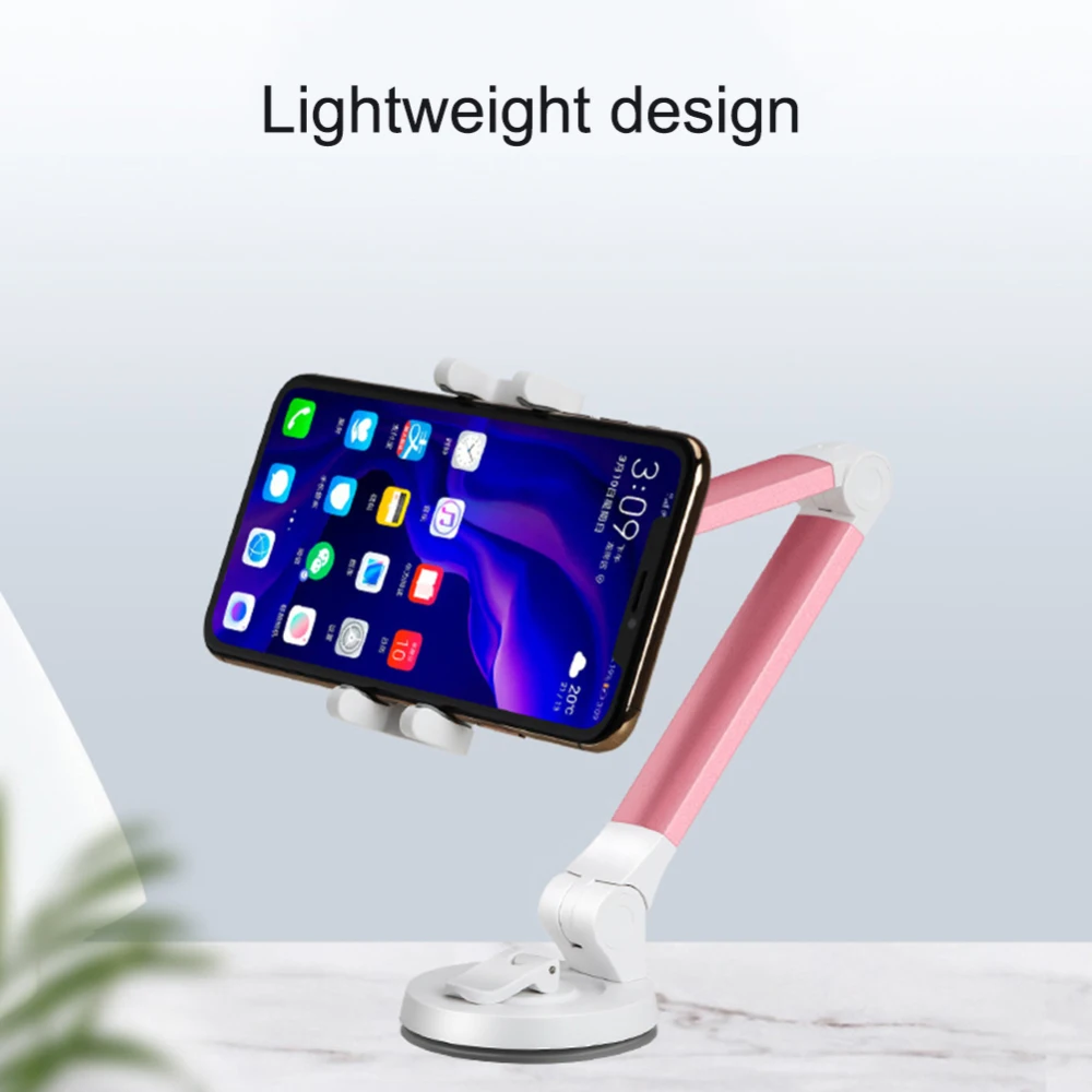Adjustible 360 градусов вращающийся держатель для телефона для Ipad Tablet Pc Мощный присоска Настольный держатель для телефона стенд