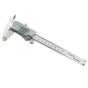 

Digital Vernier Caliper 6 Inch 150mm Stainless Steel Electronic Caliper Micrometer Depth Measuring Tools